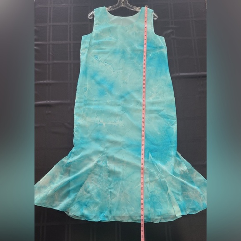 Blue Turquoise Maxi Dress and Jacket
